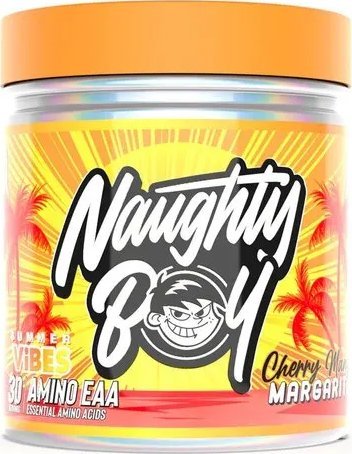 Naughty Boy - Summer Vibes, Amino EAA, Cherry Mango Margarita, Proszek 345g