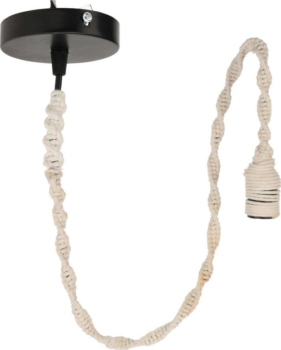 Home Styling Collection Oprawka z kablem do lampy sufitowej, 90 cm