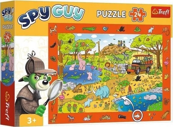 Trefl Puzzle obserwacyjne Spy Guy Safari 24 elementy