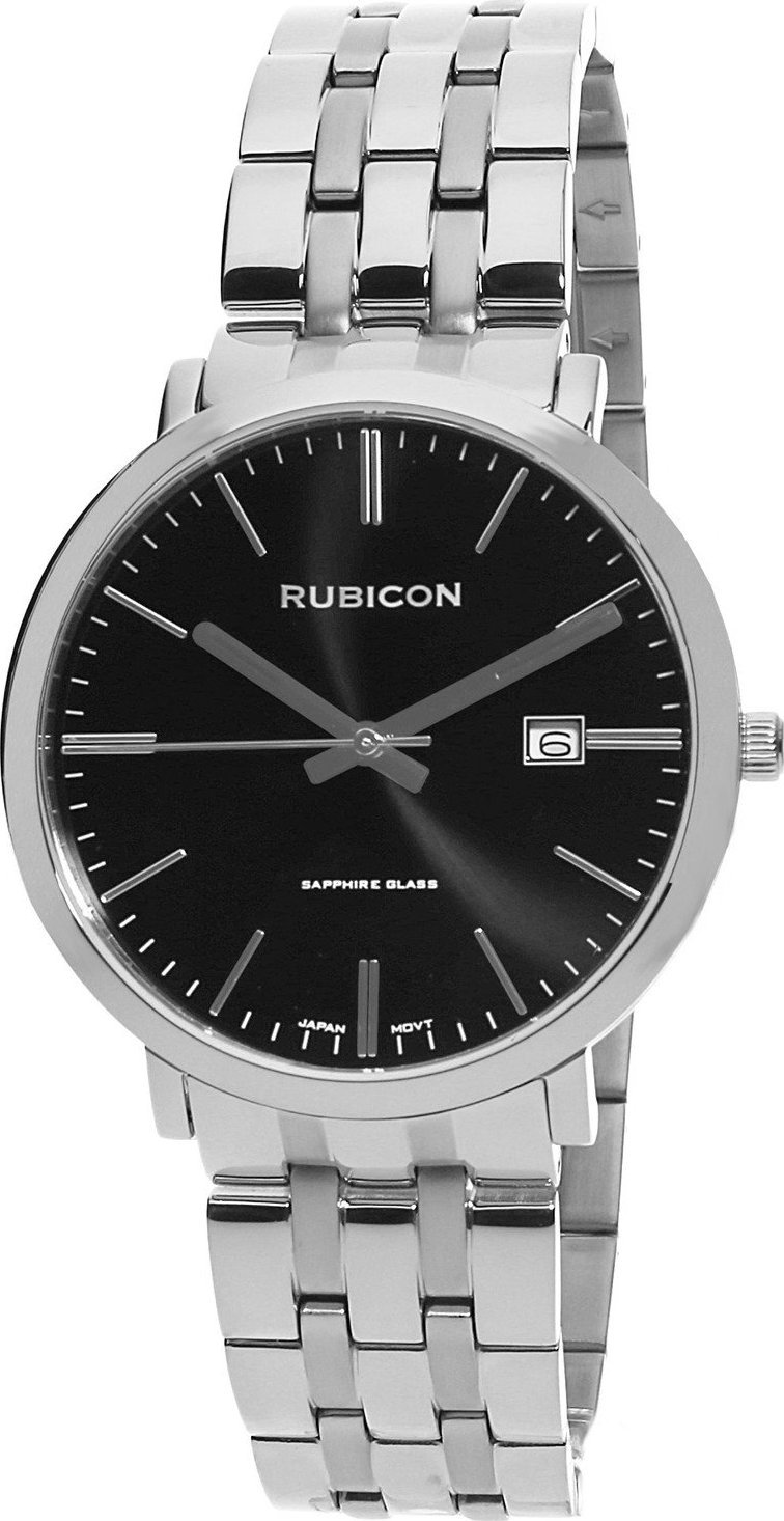 Zegarek Rubicon Zegarek męski Rubicon RBN189 srebrny