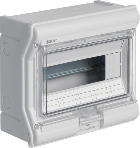 Hager Rozdzielnica modułowa Vector II 1x10 natynkowa IP55 (VE110L)