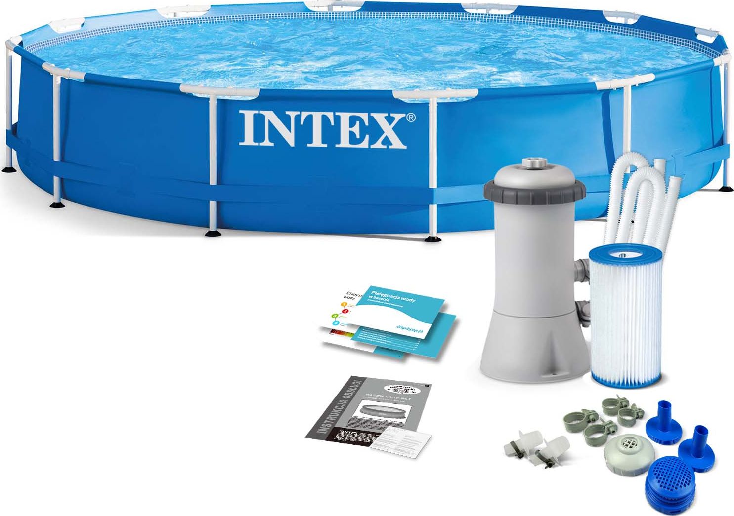 Intex Basen stelażowy 366cm 9w1 (28212)