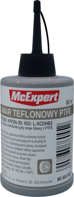 McExpert SMAR TEFLONOWY PTFE BUTELKA Z MIESZKIEM 60ML