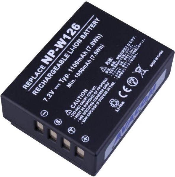 Akumulator Avacom Fujifilm NP-W126 Li-Ion 7.2V 1100mAh 7.9Wh (DIFU-W126-744)