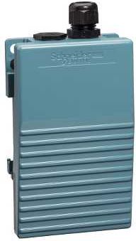 Schneider Electric Wyłącznik nożny pojedynczy bez osłony niebieski metal 1Z 1R 1 krok (XPEM110)