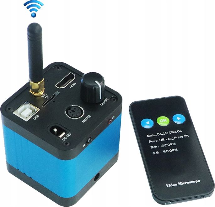 Mikroskop Techrebal Kamera WIFI 14MP 616W USB&HDMI