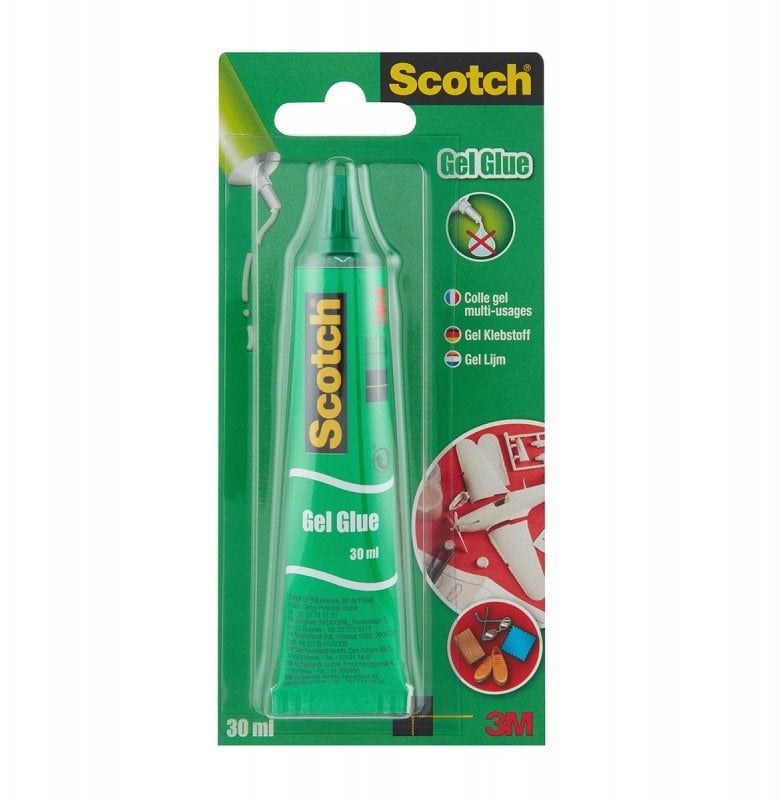 Klej żelowy SCOTCH w tubce, uniwersalny, 30 ml