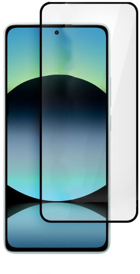 Szkło hartowane do Redmi Note 14 4/5G, bezbarwne z czarną ramką