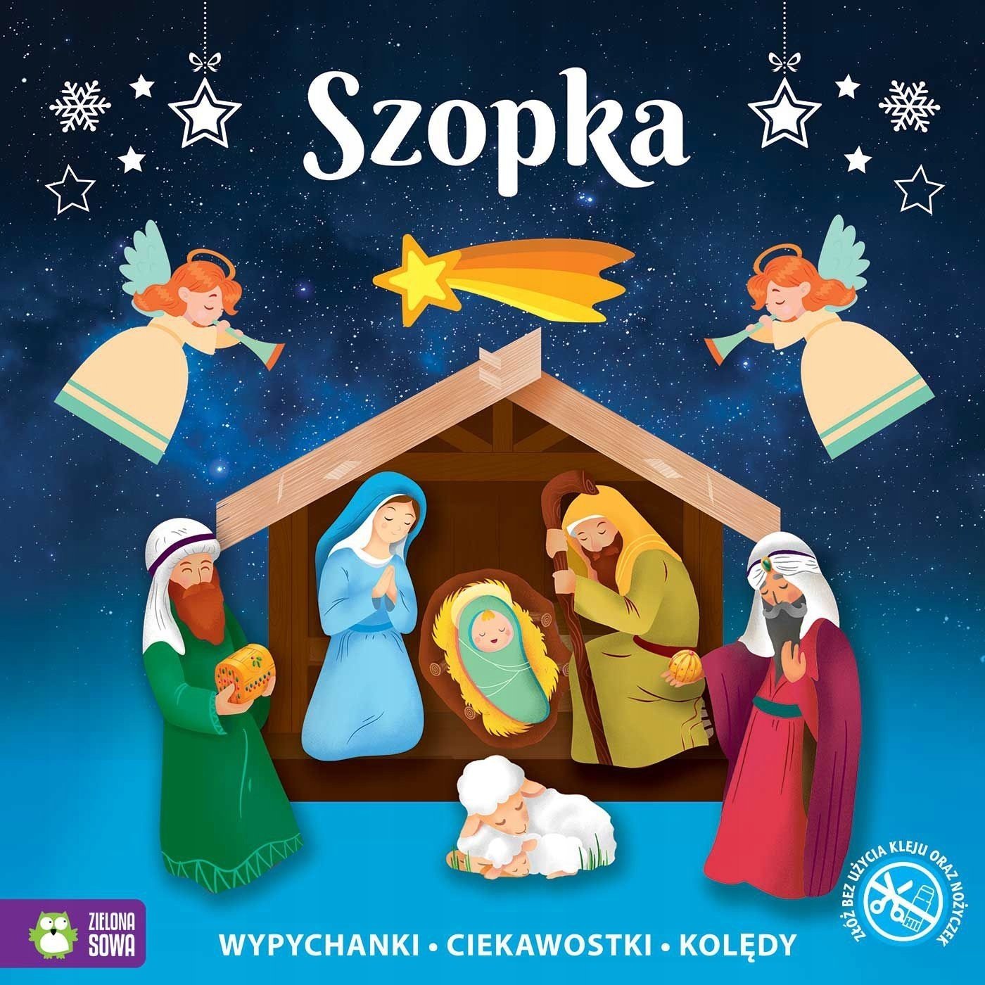 Świąteczne wypychanki Szopka 82451