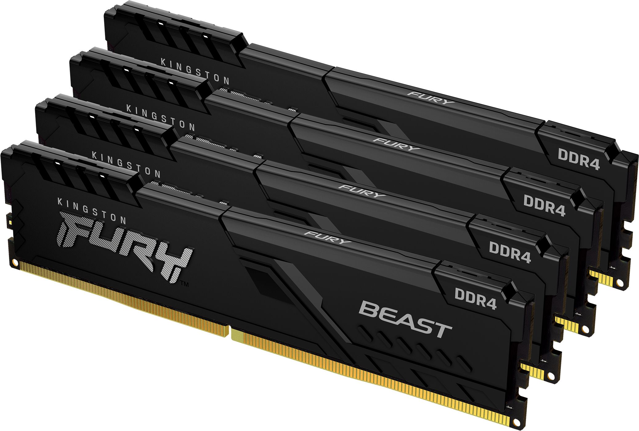 Pamięć Kingston Fury Beast, DDR4, 64 GB, 3200MHz, CL16 (KF432C16BBK4/64)
