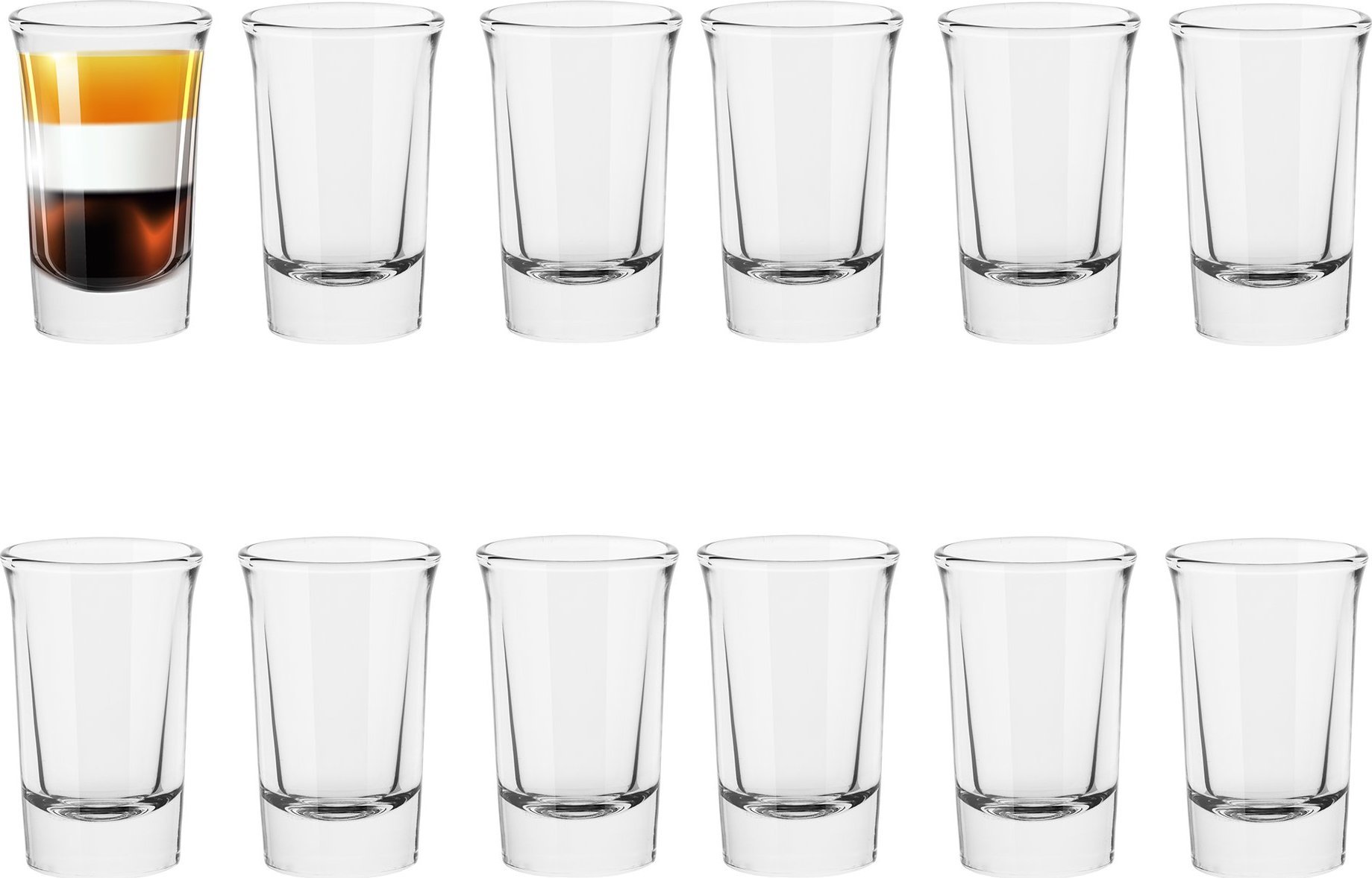 Trend Glass Kieliszki do wódki i shotów Saul 30 ml