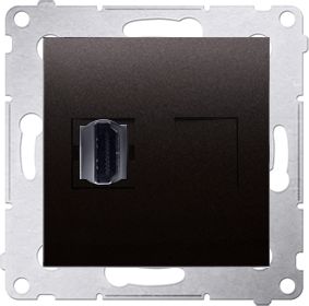 Kontakt-Simon Gniazdo HDMI Simon 54 antracyt (DGHDMI.01/48)