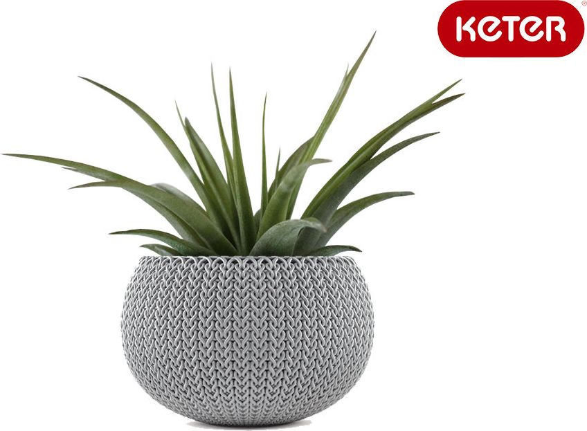 Curver Keter cozy S vazonas 3,2 L pilkas