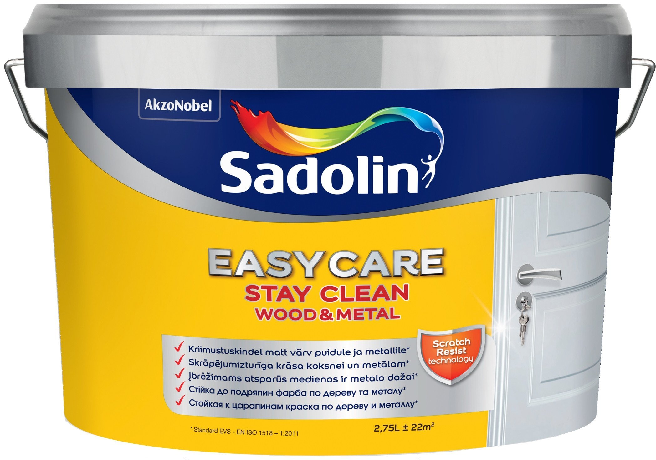Sadolin PAINT EASYCARE WOOD AND METAL BW 2.75L