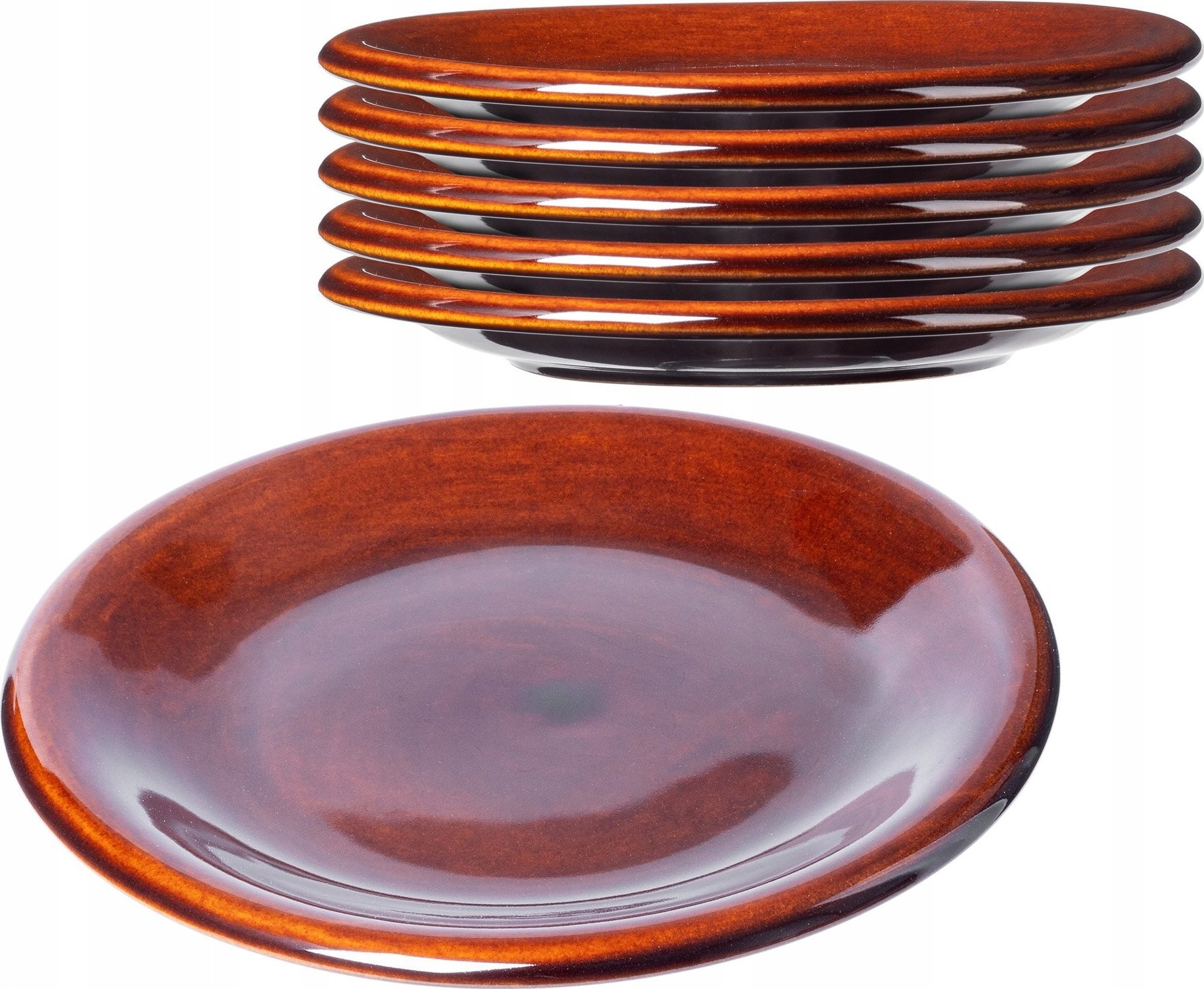 Kadax Kadax Talerz Deserowy do Ciasta Kamionka 19cm 6szt