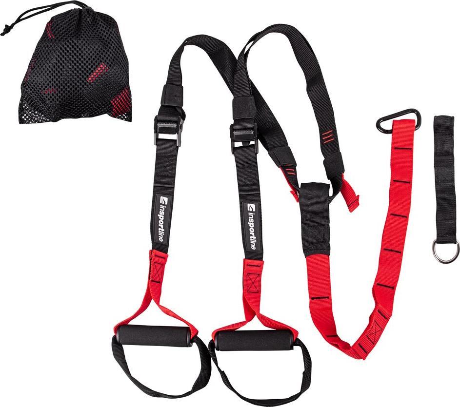 inSPORTline Taśma treningowa MultiTrainer czarny 2 szt.