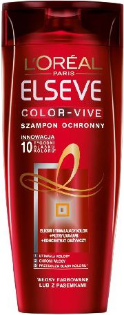 L’Oreal Paris Elseve Color Vive Szampon do włosów farbowanych 400 ml