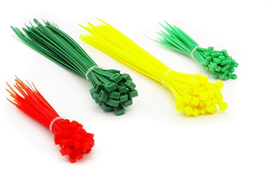 Opaski zaciskowe, 2,5x100 / 3,5x200 / 4,5x200 mm, 170 szt., mix kolorów, DPM OP170