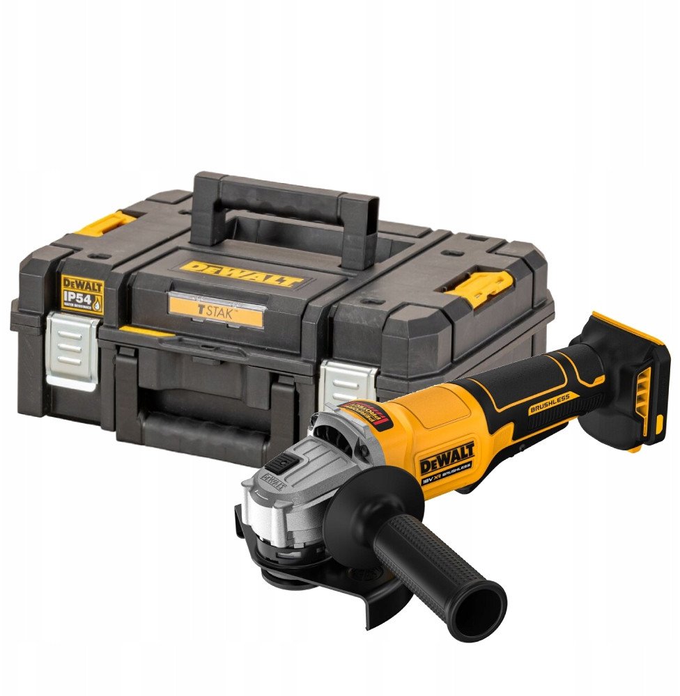 SZLIFIERKA KĄTOWA AKUMULATOROWA 125 MM XR 18V 0*AH TSTAK