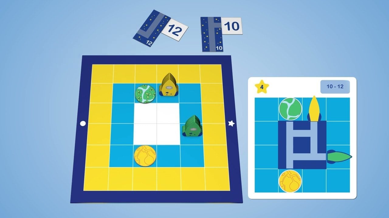 Žaidimas - Loginis žaidimas - Raketų trasa