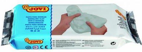 Jovi Pasta modelarska biała 1000g (193889)