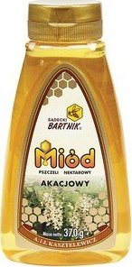 Bartnik Sądecki Sądecki Bartnik Miód akacjowy 370g dozownik