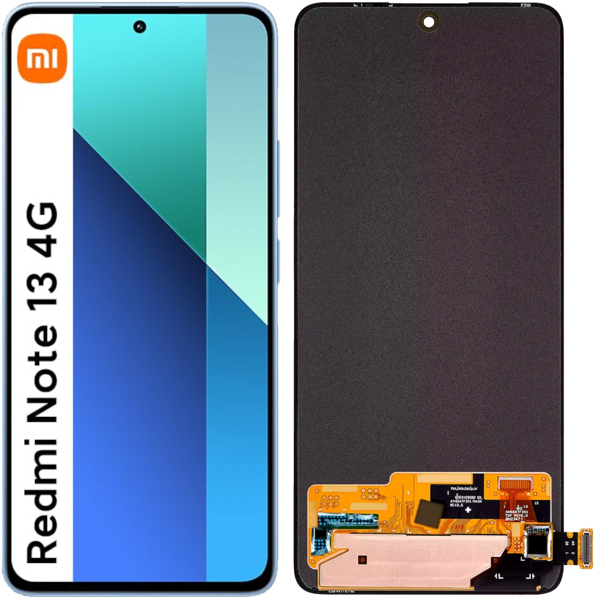 Wyświetlacz do Xiaomi Redmi Note 13 4G LCD 23124RA7EO Ekran Oled