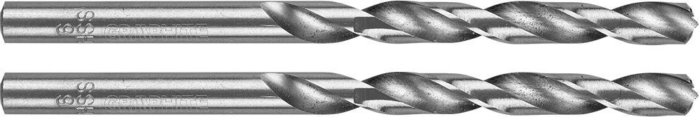 Wiertło Graphite Wiertła do metalu HSS, DIN 338, 6 mm, 2 szt.