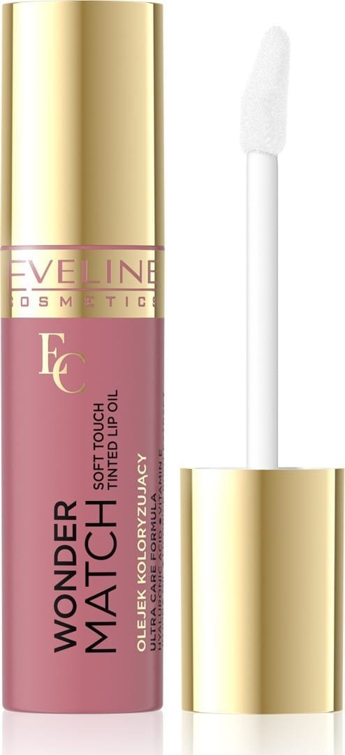 EVELINE KOLOROWKA EVELINE Wonder Match Odżywczo Wygładzający Olejek do ust nr 03-Strawberry Ice Cream 5 ml