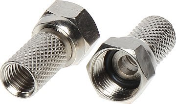 Cabletech Wtyk SAT F 5,8 mm + uszczelka Cabletech