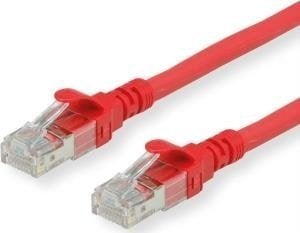 Roline ROLINE - Patch- Cable - RJ- 45 (M) to RJ- 45 (M) - 5 m - UTP - CAT 6a - halogen free, shaped, stranded - red (21.15.2715)