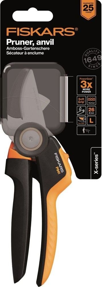 Sekator Fiskars P941 kowadełkowy