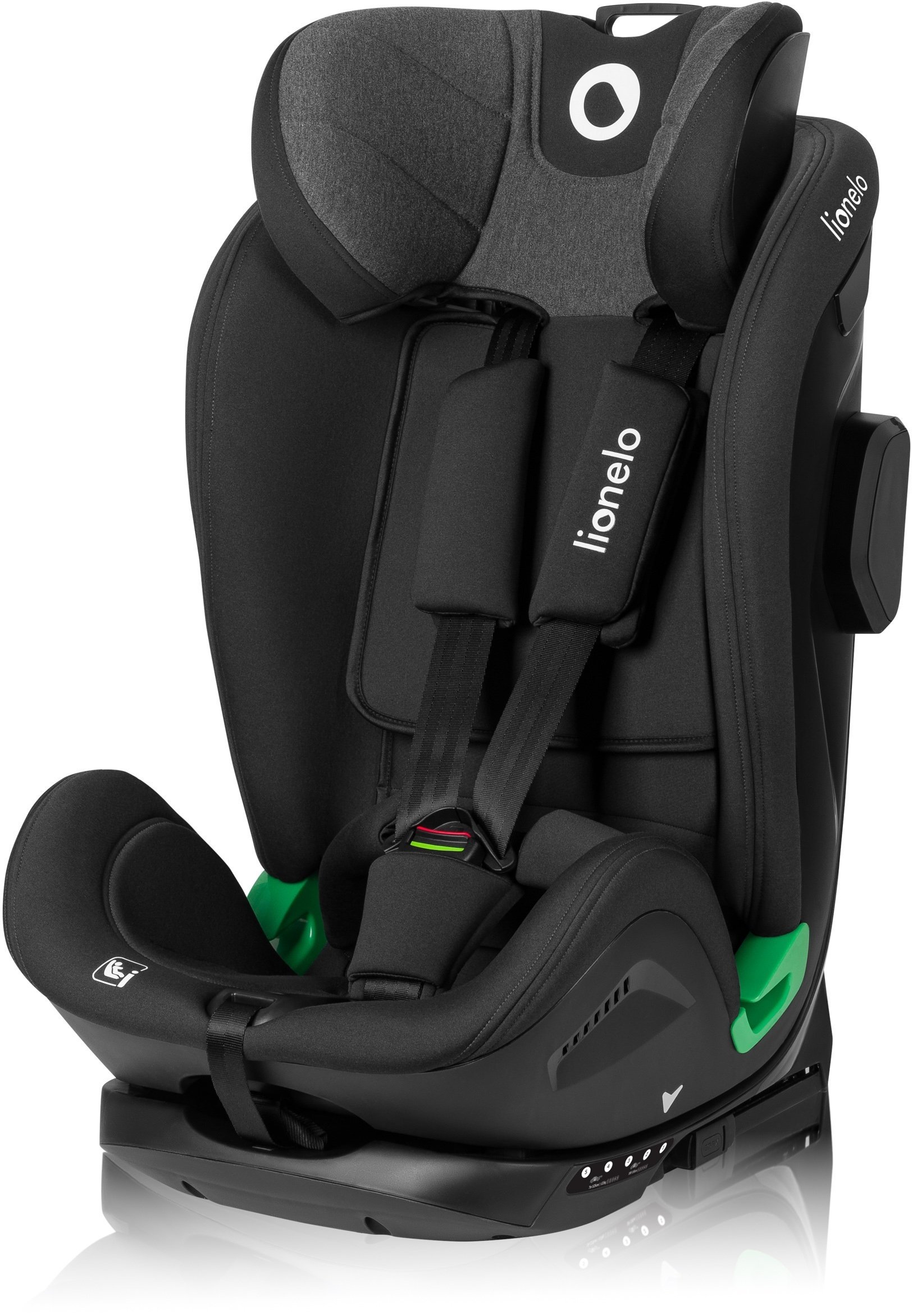 Fotelik samochodowy Lionelo Fotelik samochodowy Harper i-Size Black Carbon Grey