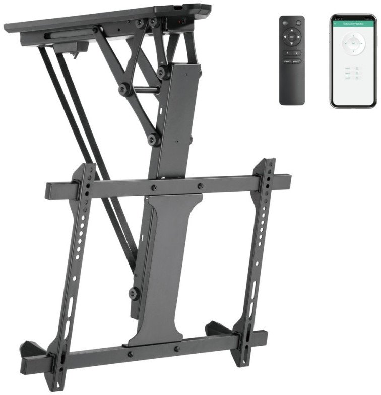 Techly Uchwyt sufitowy elektryczny Techly 32"-70", 35kg składany