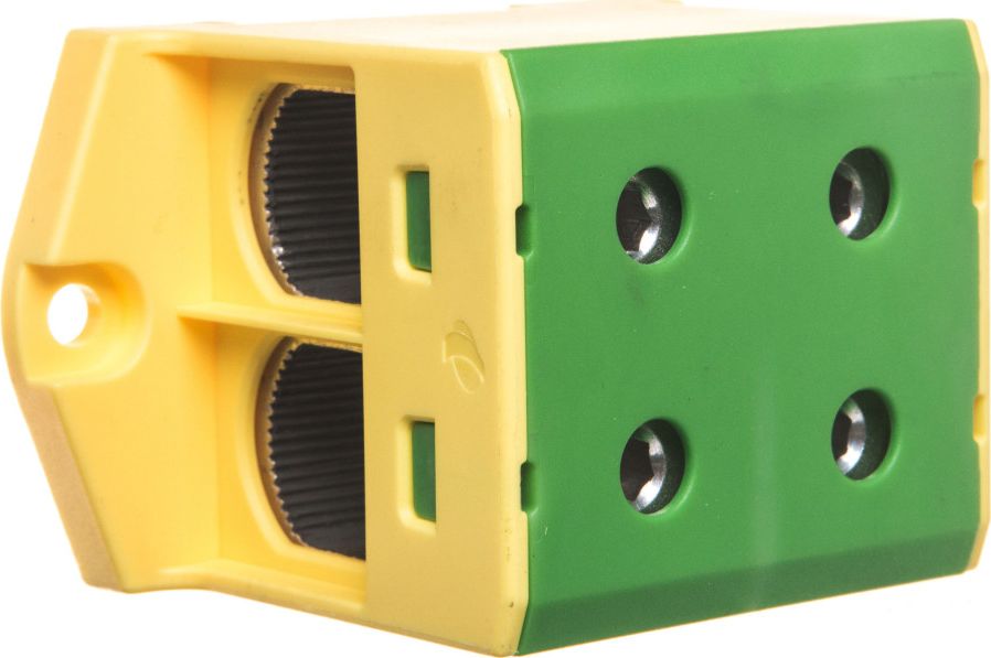 MOREK Złączka szyn gwint rozgał AL/CU 25-150mm2 TS35 1-tor 4-otw zac OTL150-2 żółto-ziel MAA2150Y10 89738009 - MAA2150Y10