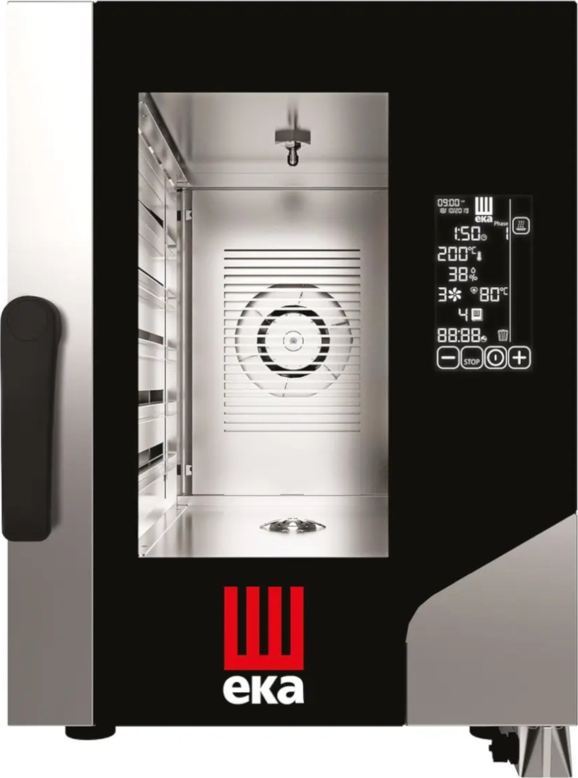 Hendi Piec konwekcyjno parowy Millennial Black Mask Gastro Compact 6 x GN 1/1 7800 W Piec konwekcyjno parowy Millennial Black Mask Gastro Compact 6 x