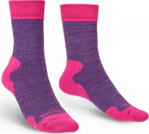 Bridgedale Skarpety trekkingowe Explorer Heavyweight Merino Comfort purple LD 35-37