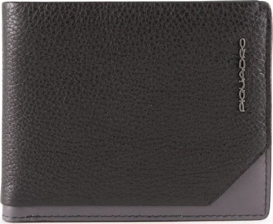 Piquadro Piquadro, Tallin, Leather, Wallet, 42023100, Black, For Men For Men