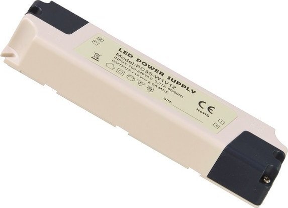 Zasilacz Nextec Zasilacz LED montażowy ECONOMY IP20 / 12V / 2,92A / 35W