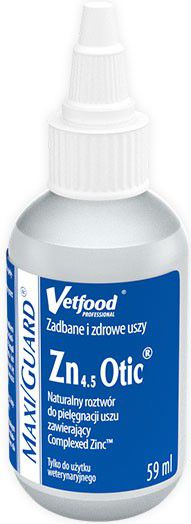 Vetfood MAXI/GUARD Zn 4.5 Otic 59 ml