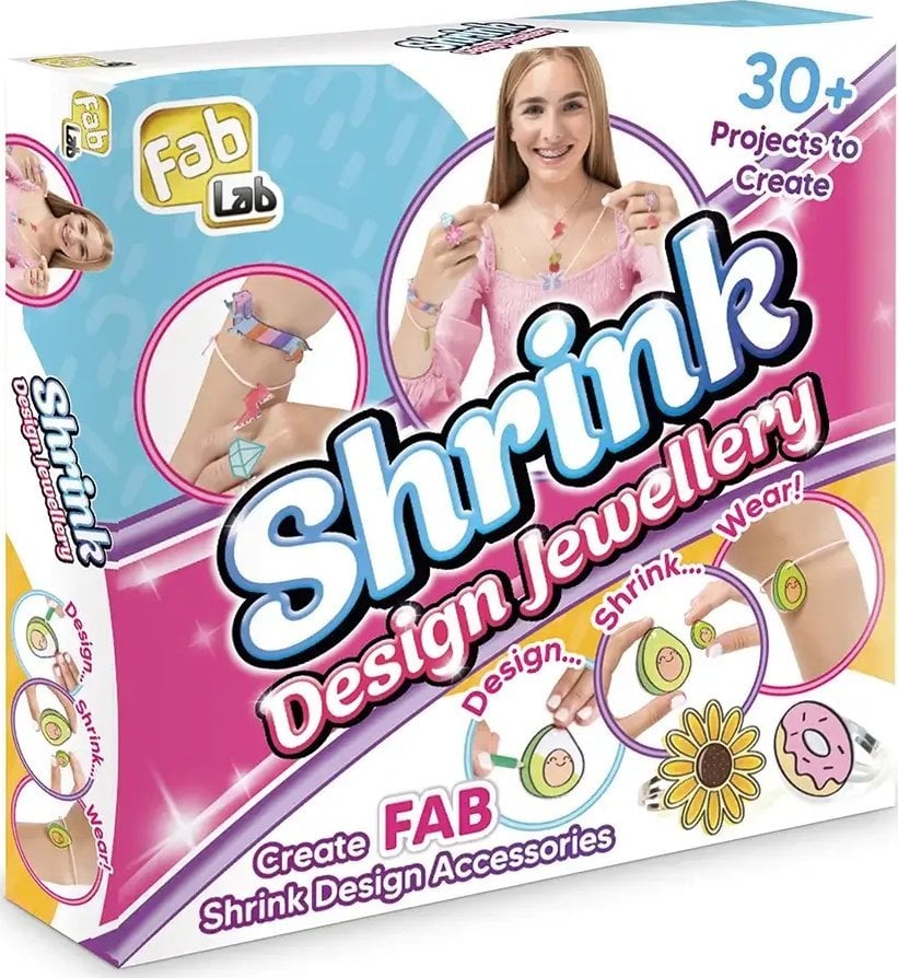 The Orb Factory FABLAB Shrink Design Jewellery