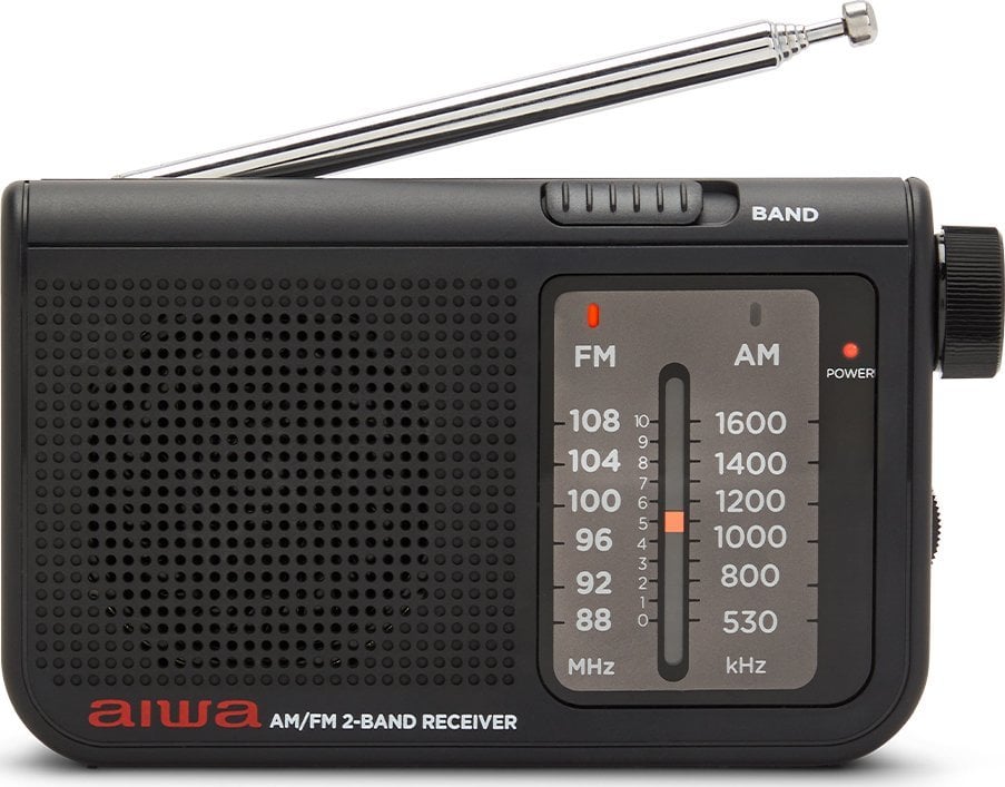 Radio Aiwa Radio kieszonkowe AIWA Pocket Radio with AM/FM (RS-55BK)