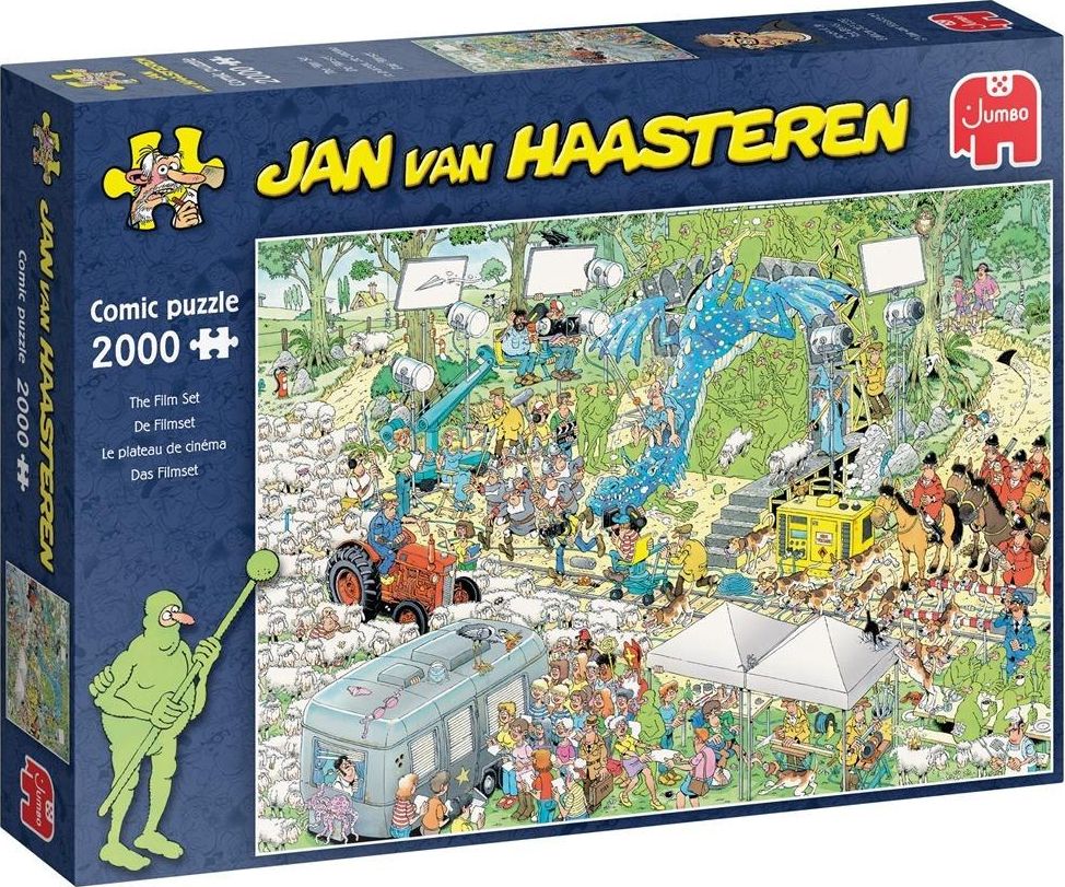 Jumbo Puzzle 2000 Haasteren Plan filmowy G3