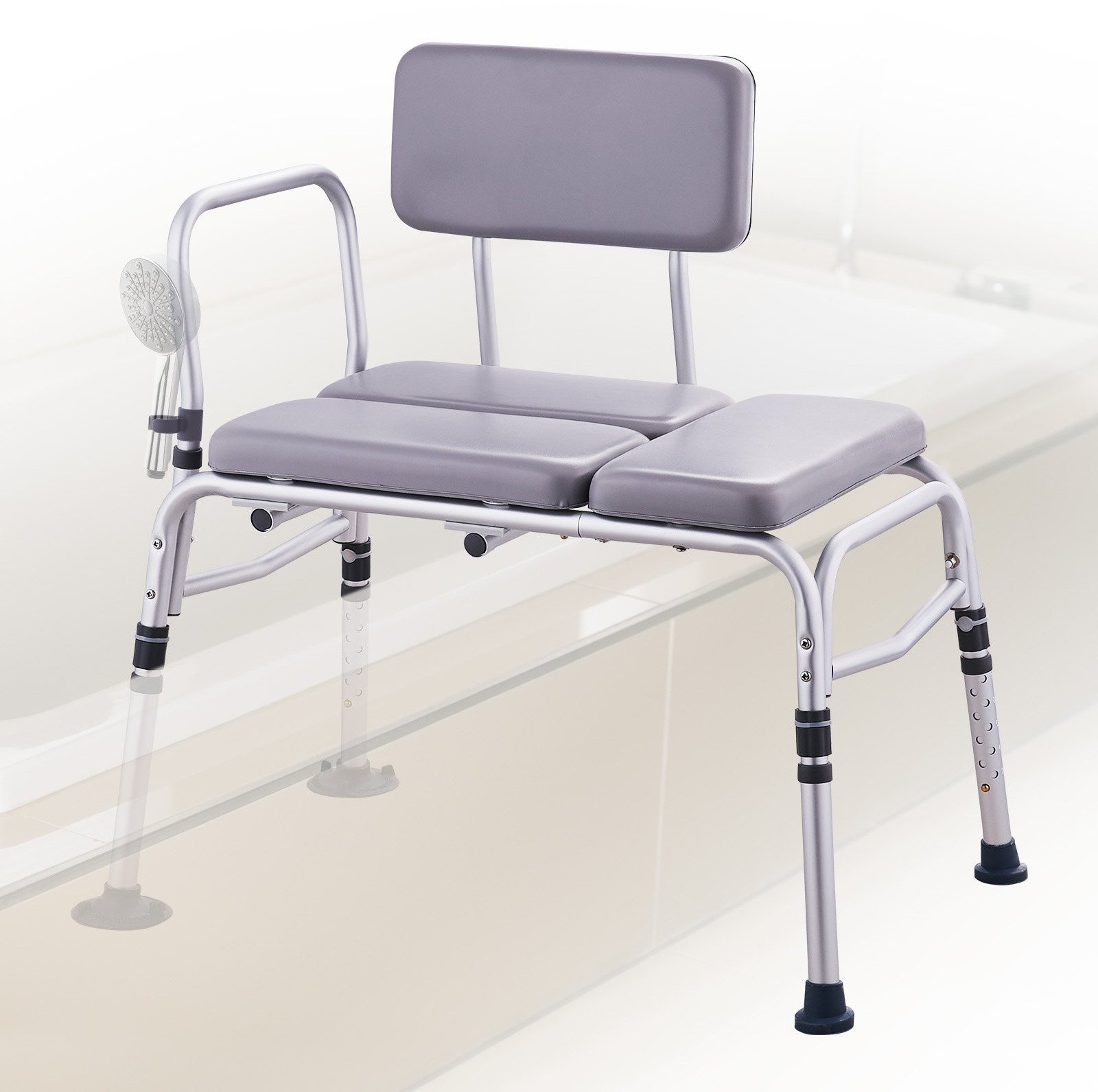 Ławka Wannowa z Odwracalnym Oparciem do 226 kg