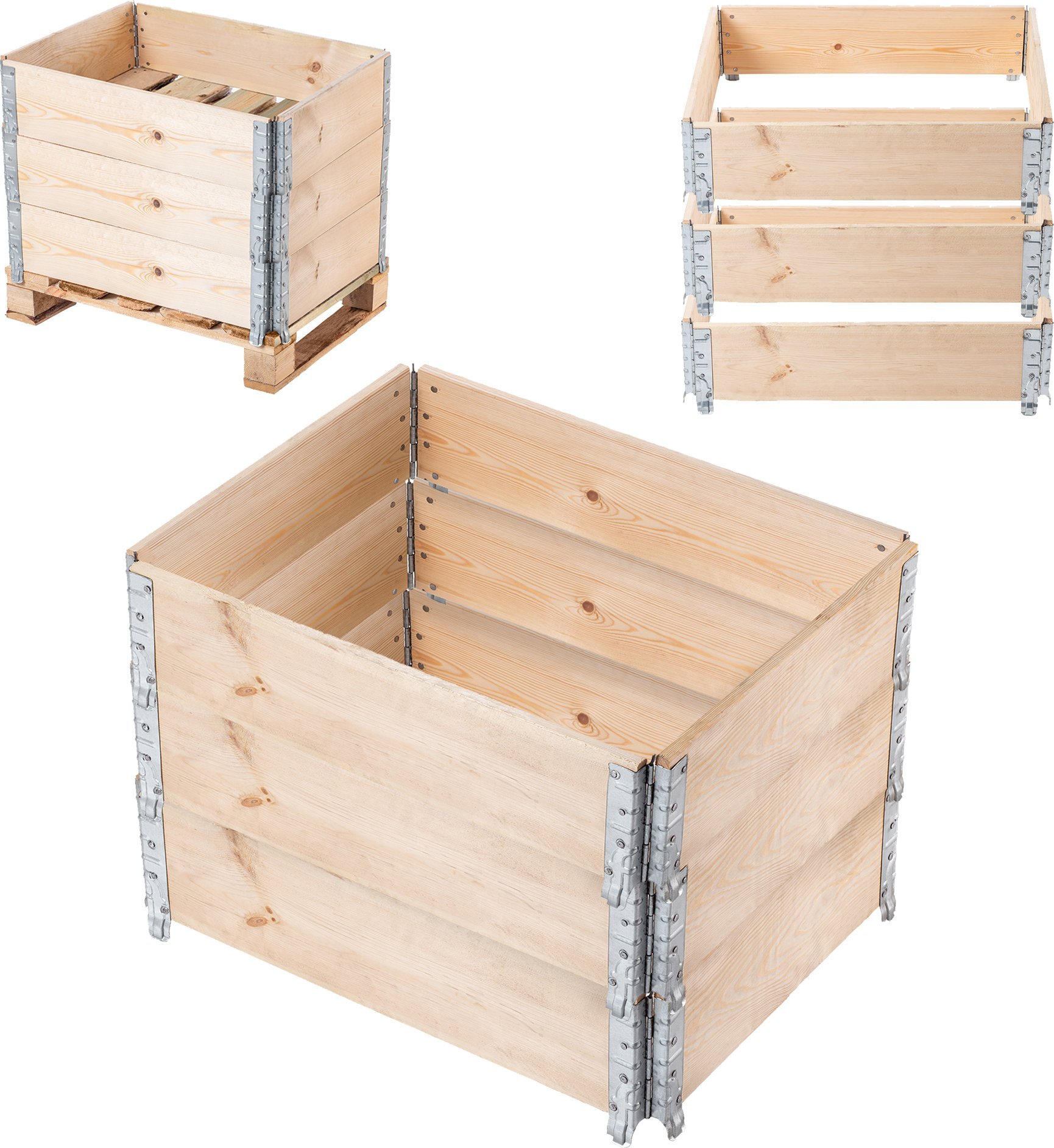 Kadax KADAX Nadstawka palet 600x800x200 I gat. pak 3szt