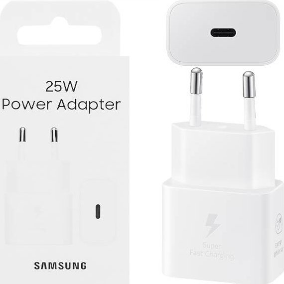 Ładowarka Samsung Ładowarka sieciowa Samsung EP-T2510 25W Biały one size