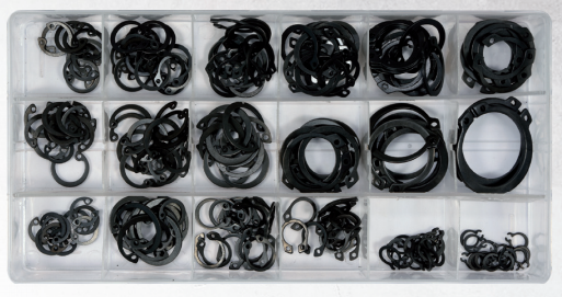 Yato Zestaw pierścieni osadniczych wewnętrznych i zewnętrznych 225szt. (YT-06882)