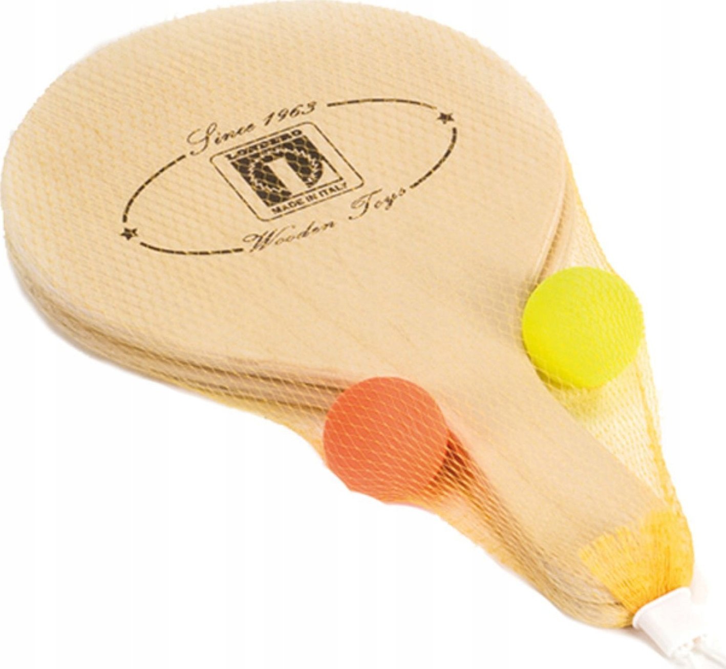 Lucio Londero Drewniane Rakietki Plażowe LONDERO do Gry na Plażę