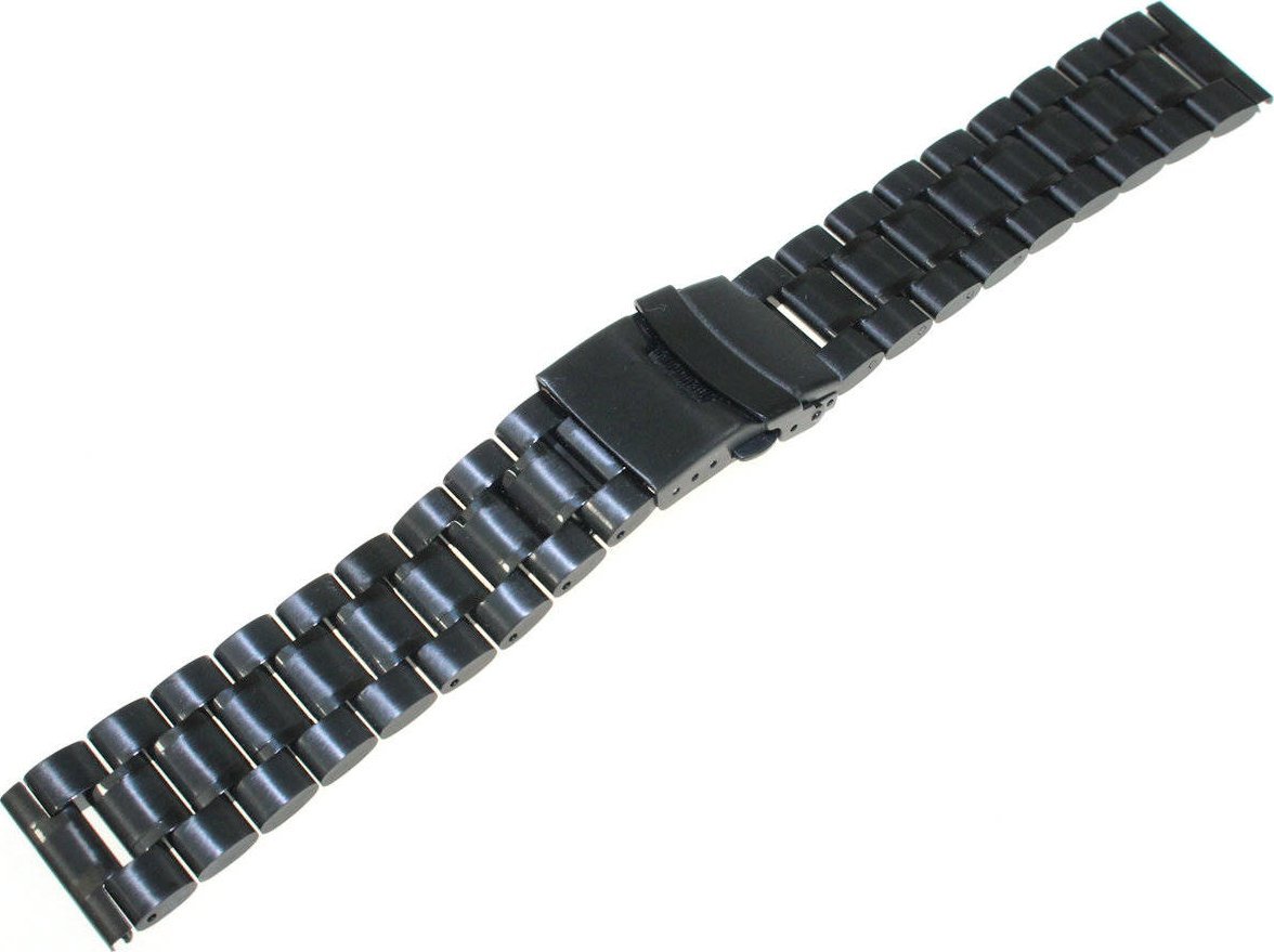 Jordan Kerr Bransoleta stalowa do zegarka 18 mm GD016.18 czarna masywna