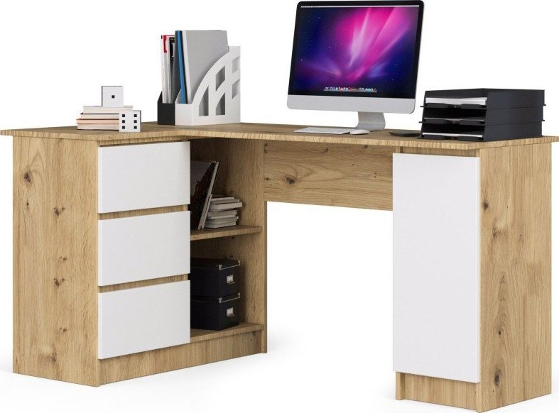 Biurko Fabryka Mebli Akord B20 Dąb Artisan 155 cm x 85 cm